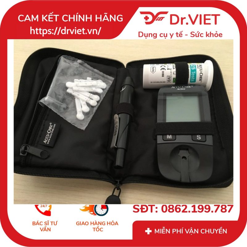 Máy Đo Đường Huyết Accu-Chek Active 14 Máy Đo Đường Huyết Accu-Chek Active