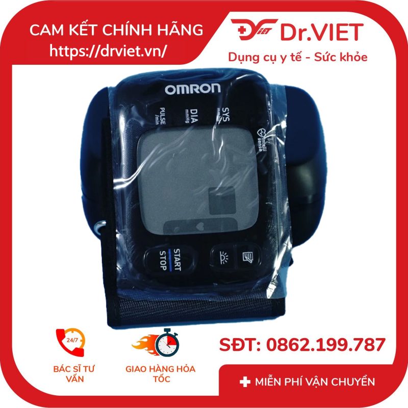 Alternative view of Máy đo huyết áp cổ tay Omron HEM-6232T