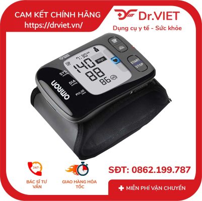 Máy đo huyết áp cổ tay Omron HEM-6232T 17 Máy đo huyết áp cổ tay Omron HEM-6232T