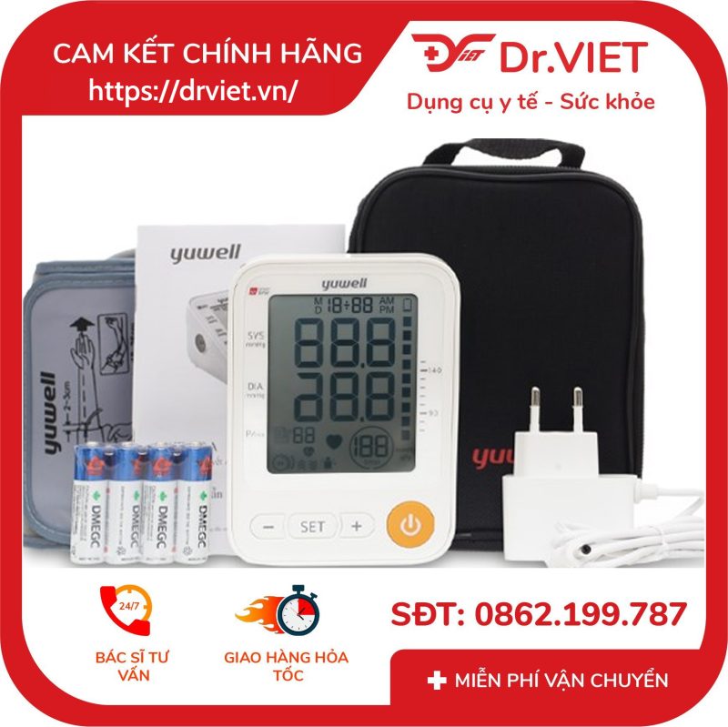 Máy đo huyết áp bắp tay Yuwell YE650A