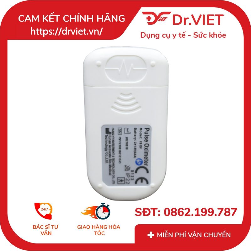 Máy đo nồng độ oxy trong máu SPO2 Wellmed FS10F 11 Máy đo nồng độ oxy trong máu SPO2 Wellmed FS10F