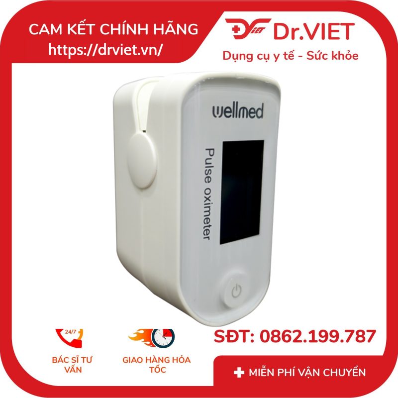Máy đo nồng độ oxy trong máu SPO2 Wellmed FS20F 10 Máy đo nồng độ oxy trong máu SPO2 Wellmed FS20F