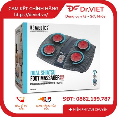 Máy massage chân hồng ngoại Shiatsu HoMedics FMS-255H 18 Máy massage chân hồng ngoại Shiatsu HoMedics FMS-255H