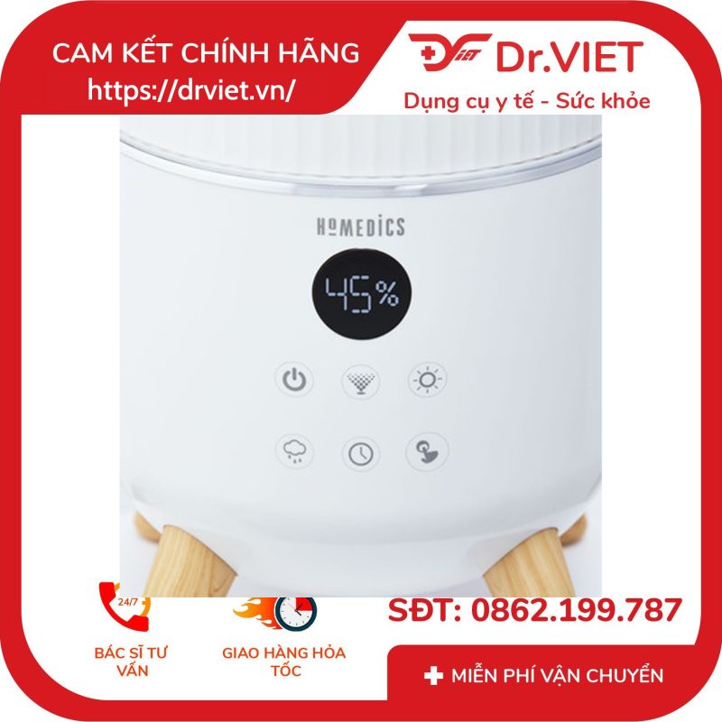 Máy tạo ẩm TotalComfort Deluxe Homedics UHE-CMTF90 15 Máy tạo ẩm TotalComfort Deluxe Homedics UHE-CMTF90