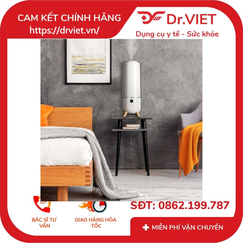 Máy tạo ẩm siêu âm khử khuẩn TotalComfort Deluxe Homedics UHE-CMTF91