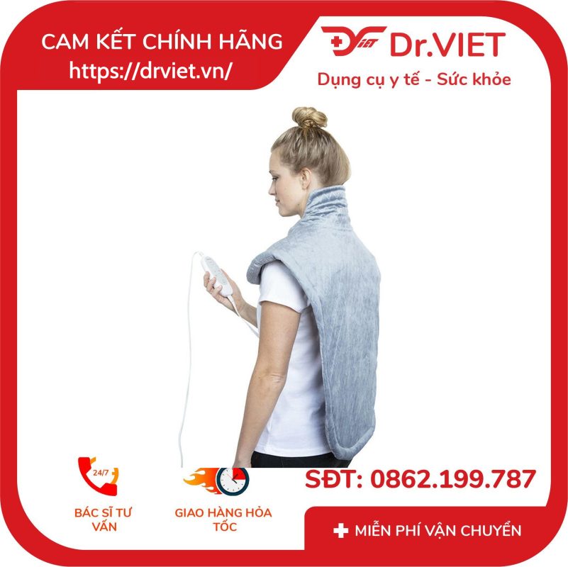 Tấm choàng vai cổ làm ấm và massage Homedics HPM-W36ALJ 14 Tấm choàng vai cổ làm ấm và massage Homedics HPM-W36ALJ