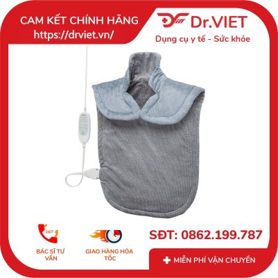 Tấm choàng vai cổ làm ấm và massage Homedics HPM-W36ALJ