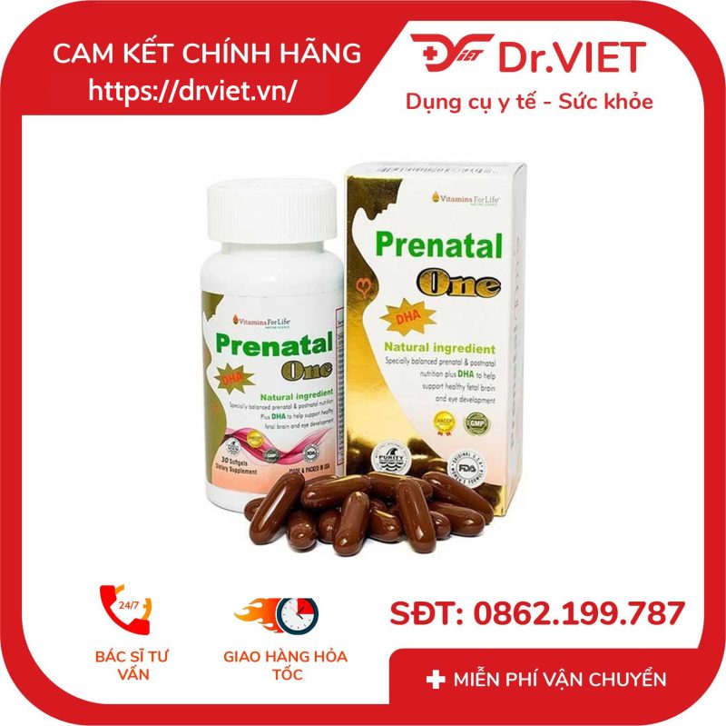 Thực phẩm bảo vệ sức khỏe Prenatal One Vitamins For Life