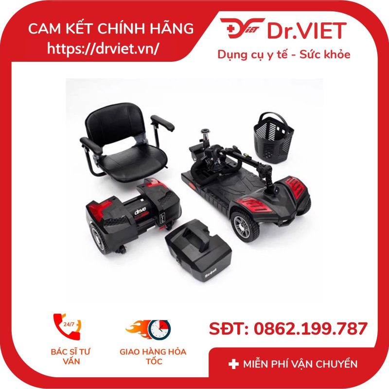Xe lăn điện Runner Scooter điện 4 bánh Runner T4KD 13 Xe lăn điện Runner Scooter điện 4 bánh Runner T4KD
