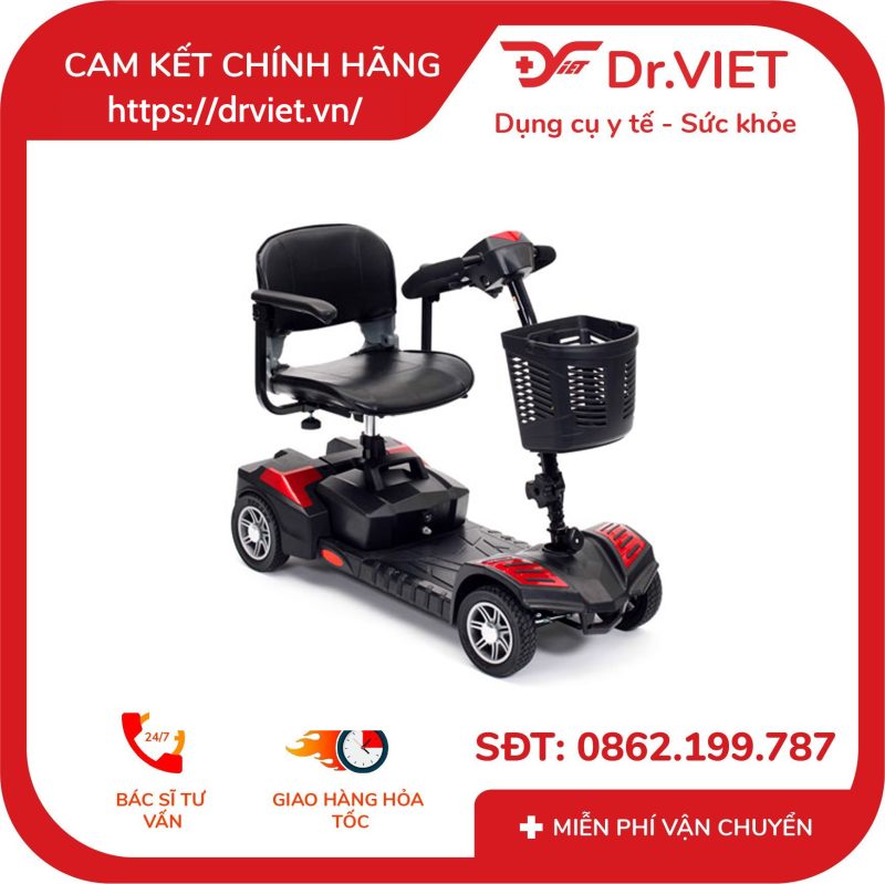 Xe lăn điện Runner Scooter điện 4 bánh Runner T4KD