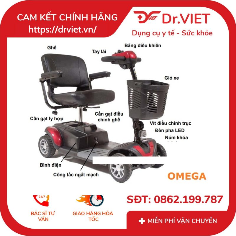 Xe Scooter điện Omega T4SG9