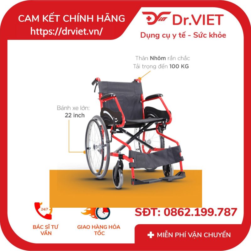 Xe lăn Karma Soma SM-150 (SM 103 cũ) 12 Xe lăn Karma Soma SM-150 (SM 103 cũ)