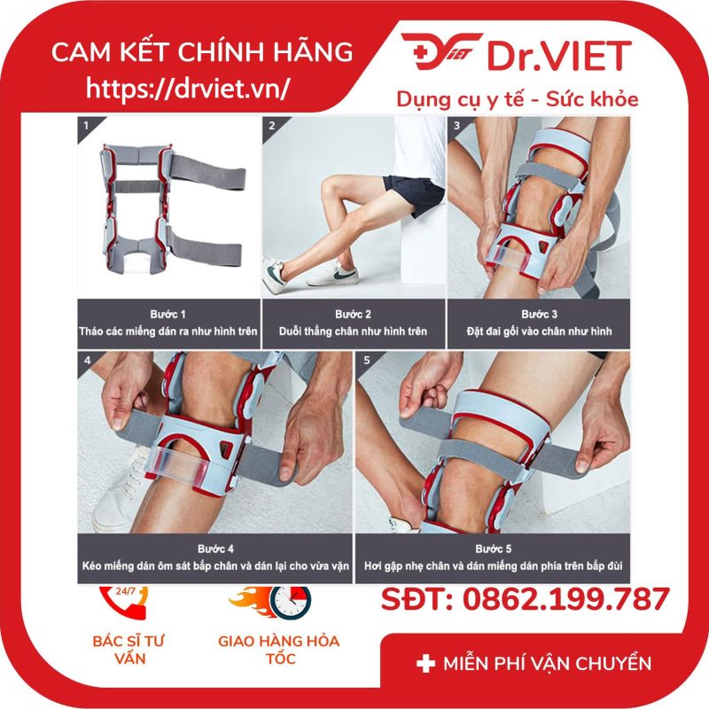 Đai kéo giãn bảo vệ khớp gối DiskDr. SP1600 Hàn Quốc (Bản cao cấp) 15 Đai kéo giãn bảo vệ khớp gối DiskDr. SP1600 Hàn Quốc (Bản cao cấp)