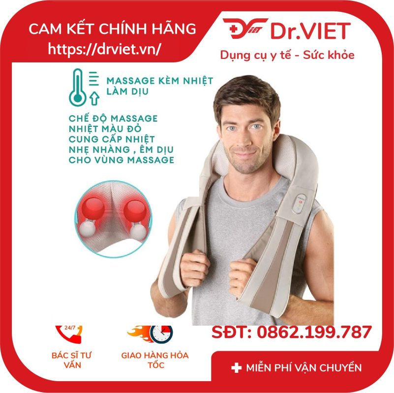 Đai massage vai cổ gáy HoMedics NMS-620H 16 Đai massage vai cổ gáy HoMedics NMS-620H
