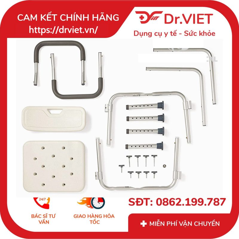 Ghế Tắm Khung Nhôm Tựa Lưng Lucass SC-98TL 7 Ghế Tắm Khung Nhôm Tựa Lưng Lucass SC-98TL