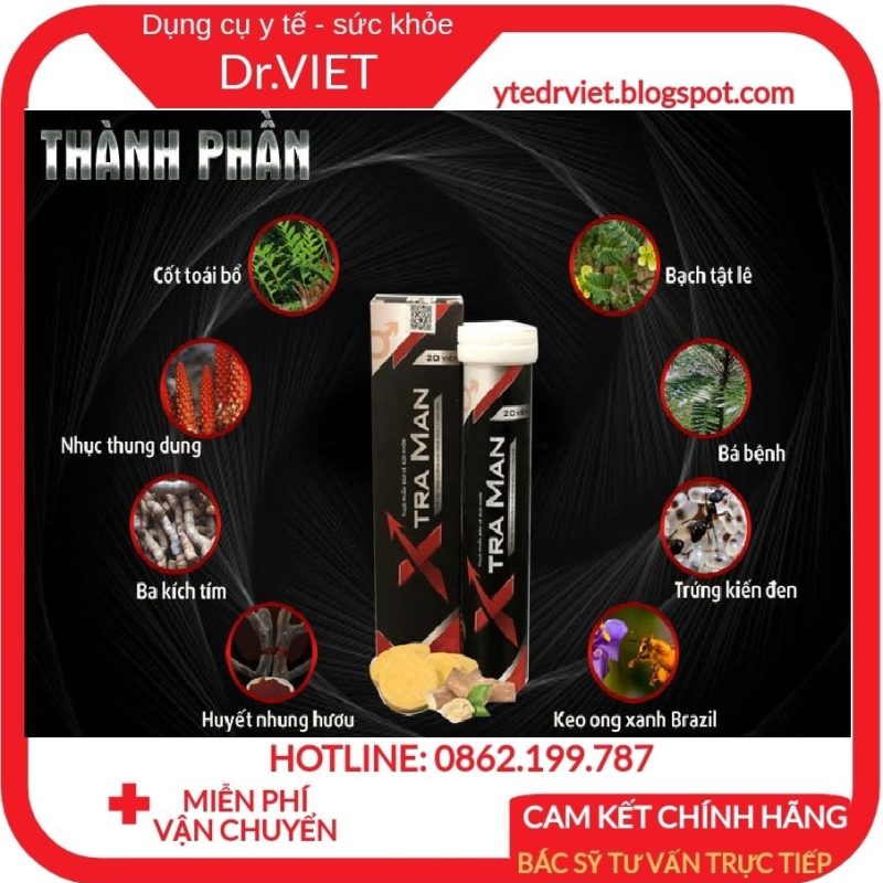 Viên Sủi Xtraman Giúp Bổ Thận Tráng Dương, Tăng Cường Chức Năng Sinh Lý Nam Giới, Cải thiện vấn đề suy giảm ham muốn, Hỗ trợ chữa liệt dương; rối loạn cương dương,xuất tinh sớm, giúp tăng ham muốn; Giúp cương dương