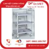 Xe đẩy dụng cụ tiêm nhựa ABS Loại 3 tầng không hộc cỡ lớn (L) TLM-DC03-L 1 Xe đẩy dụng cụ tiêm nhựa ABS Loại 3 tầng không hộc cỡ lớn (L) TLM-DC03-L