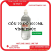 Cồn 70 độ 1000ml Vĩnh Phúc dùng để xử lý làm sạch môi trường, sát khuẩn bề mặt vật dụng và có thể xử lý vi khuẩn trực tiếp trên con người, trên bề mặt da, sát khùng vết thương, diệt khuẩn, sát khuẩn dụng cụ y tế DrViet 2 Cồn 70 độ 1000ml Vĩnh Phúc dùng để xử lý làm sạch môi trường, sát khuẩn bề mặt vật dụng và có thể xử lý vi khuẩn trực tiếp trên con người, trên bề mặt da, sát khùng vết thương, diệt khuẩn, sát khuẩn dụng cụ y tế DrViet