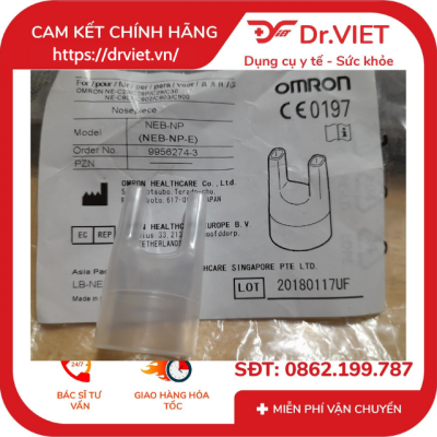 Ống xông mũi họng dùng cho máy omron NE-C28 và NE-C29 Chính hãng - Nhỏ gọn, dễ dàng mang theo và dễ sử dụng, phù hợp cho gia đình 58 Ống xông mũi họng dùng cho máy omron NE-C28 và NE-C29 Chính hãng - Nhỏ gọn, dễ dàng mang theo và dễ sử dụng, phù hợp cho gia đình