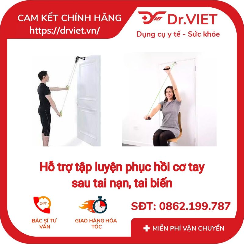 RÒNG RỌC Dụng cụ tập kéo tay phục hồi sau tai biến DVC21 - ĐỨC CƯỜNG 9 RÒNG RỌC Dụng cụ tập kéo tay phục hồi sau tai biến DVC21 - ĐỨC CƯỜNG