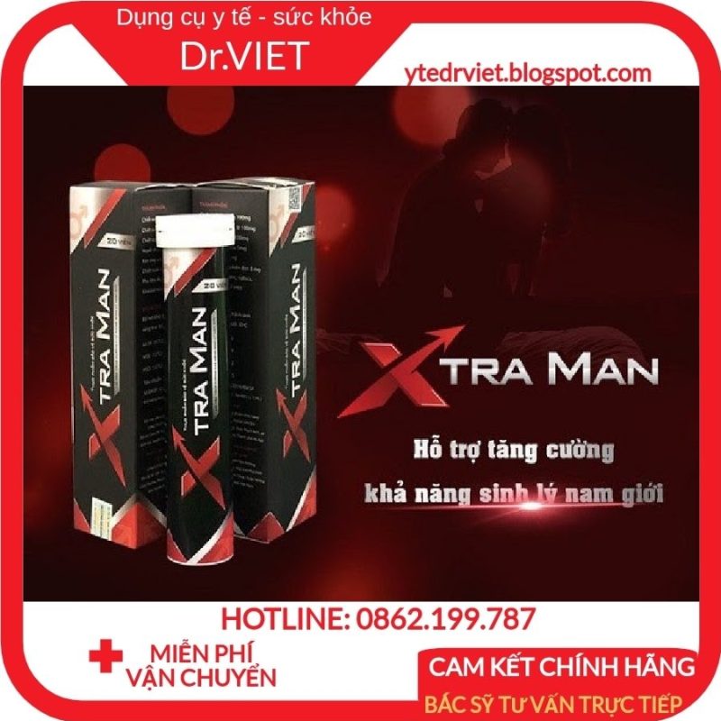Viên Sủi Xtraman Giúp Bổ Thận Tráng Dương, Tăng Cường Chức Năng Sinh Lý Nam Giới, Cải thiện vấn đề suy giảm ham muốn, Hỗ trợ chữa liệt dương; rối loạn cương dương,xuất tinh sớm, giúp tăng ham muốn; Giúp cương dương