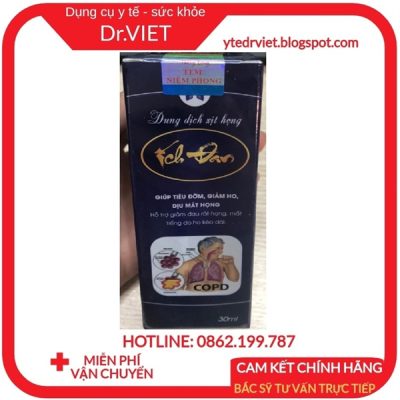 Dung dịch xịt họng Ích Đan 3 Dung dịch xịt họng Ích Đan