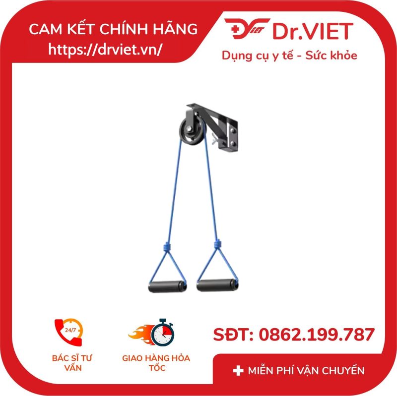 RÒNG RỌC Dụng cụ tập kéo tay phục hồi sau tai biến DVC21 - ĐỨC CƯỜNG