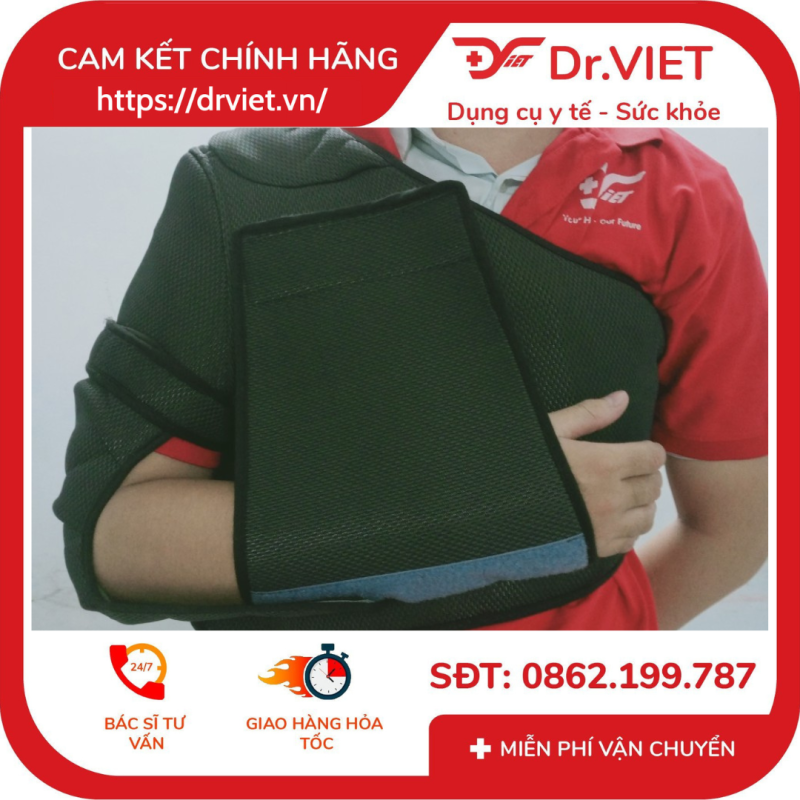 Đai Desault (Trái - Phải) GIAHU -005 - CHÍNH HÃNG- Dùng Để Cố Định, Ổn Định Khớp Vai 7 Đai Desault (Trái - Phải) GIAHU -005 - CHÍNH HÃNG- Dùng Để Cố Định, Ổn Định Khớp Vai