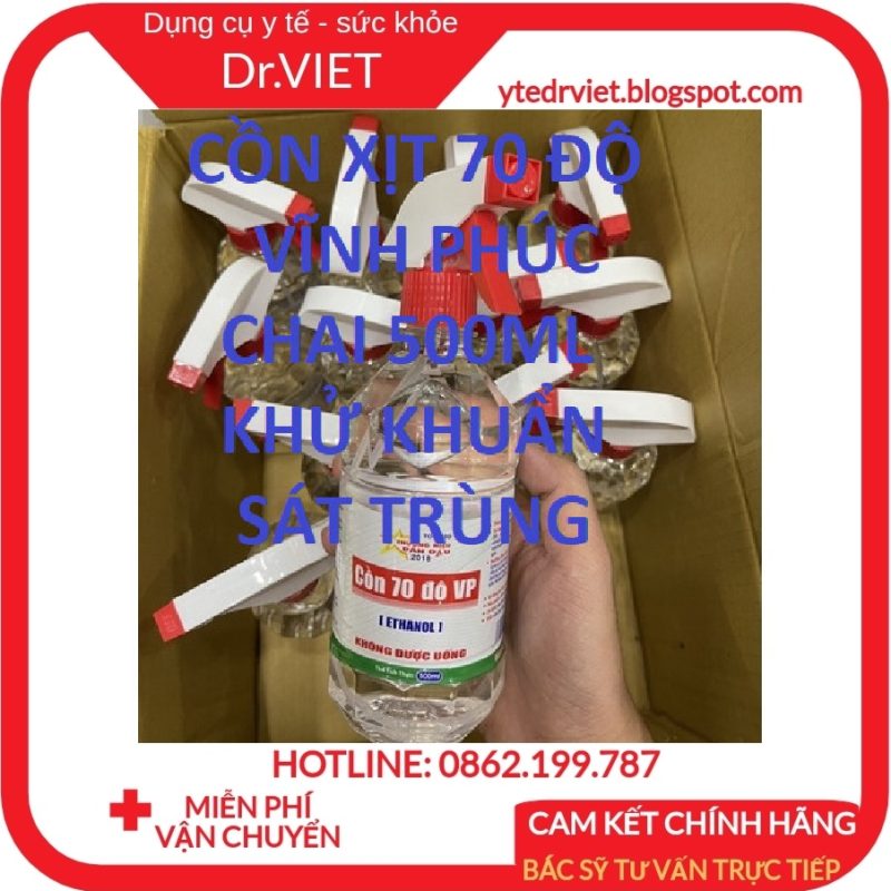 Cồn 70 độ Vĩnh Phúc chai xịt 500ml-Cồn Sát Trùng Diệt khuẩn Có Vòi Xịt, giúp diệt vi khuẩn, phòng dịch hiệu quả, an toàn 11 Cồn 70 độ Vĩnh Phúc chai xịt 500ml-Cồn Sát Trùng Diệt khuẩn Có Vòi Xịt, giúp diệt vi khuẩn, phòng dịch hiệu quả, an toàn