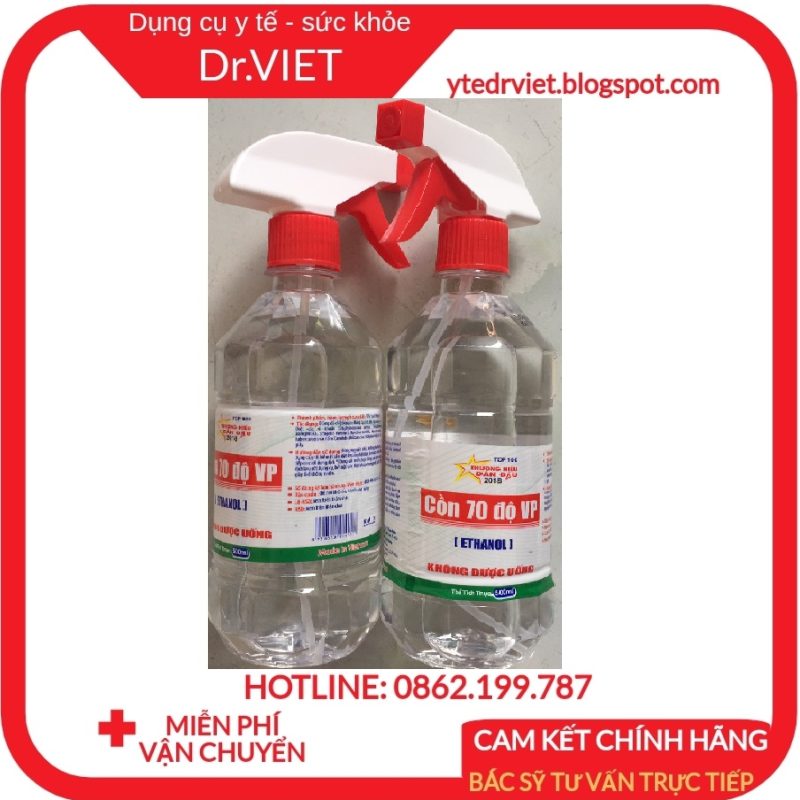 Cồn 70 độ Vĩnh Phúc chai xịt 500ml-Cồn Sát Trùng Diệt khuẩn Có Vòi Xịt, giúp diệt vi khuẩn, phòng dịch hiệu quả, an toàn 10 Cồn 70 độ Vĩnh Phúc chai xịt 500ml-Cồn Sát Trùng Diệt khuẩn Có Vòi Xịt, giúp diệt vi khuẩn, phòng dịch hiệu quả, an toàn
