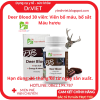 Viên nang máu hươu bổ máu, cấp sắt Deer Blood NZPurehealth (30 viên) - Cung cấp sắt, protein, amino axit, hỗ trợ người suy nhược cơ thể, thiếu máu, thiếu sắt, bổ sung protein phục hồi thể trạng khỏe mạnh
