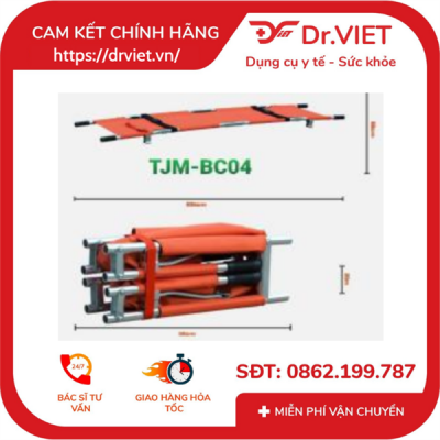 Băng Ca gấp gọn 4 khúc. 8 Băng Ca gấp gọn 4 khúc.
