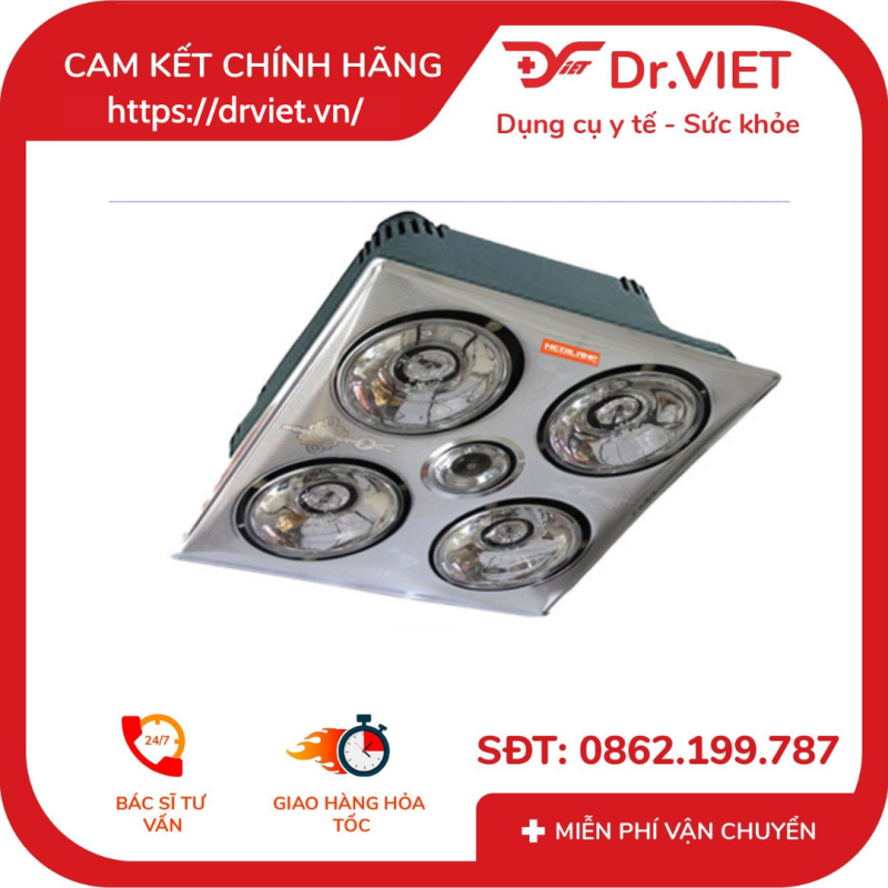 Đèn hồng ngoại âm trần (spa, massage, khách sạn, phòng tắm gia đình, vvv) 7 Đèn hồng ngoại âm trần (spa, massage, khách sạn, phòng tắm gia đình, vvv)