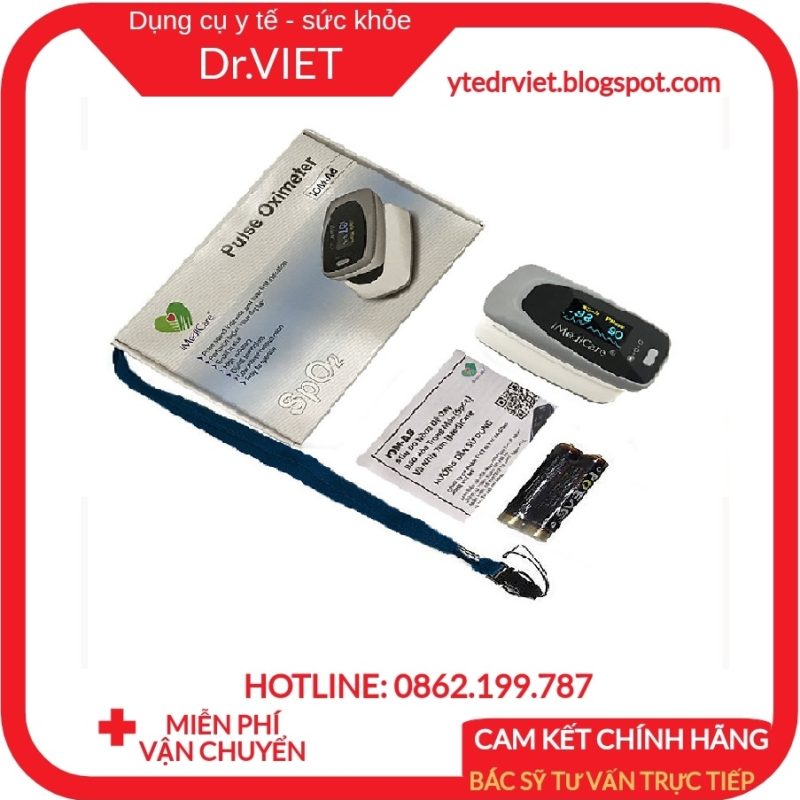 Máy đo nồng độ bão hòa Oxy trong máu (SPO2) và nhịp tim iMediCare iOM-A8- Chính hãng Singapore bảo hành 2 năm, Sử dụng cho cả trẻ em và người lớn, Chế độ cảnh báo SpO2 thấp và nhịp tim bất thường bằng âm thanh dùng cho mùa dịch