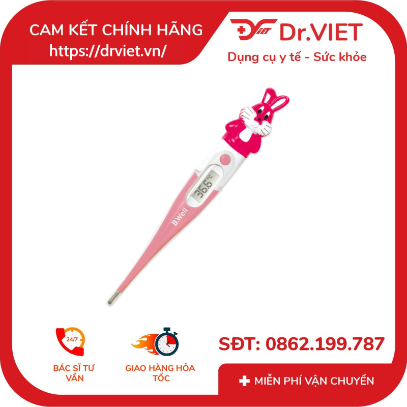 Alternative view of Nhiệt kế điện tử B.Well Swiss WT-06 flex
