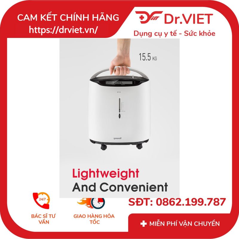 Máy tạo oxy 5 lít Yuwell 8F-5A 17 Máy tạo oxy 5 lít Yuwell 8F-5A