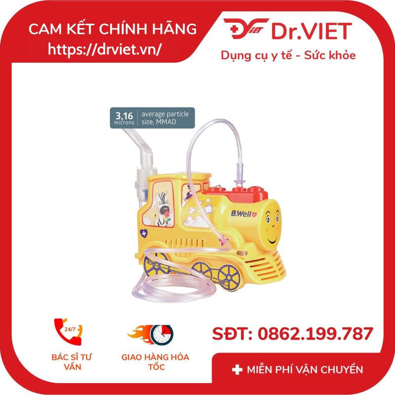 Máy xông mũi họng B.Well Swiss PRO-115 15 Máy xông mũi họng B.Well Swiss PRO-115