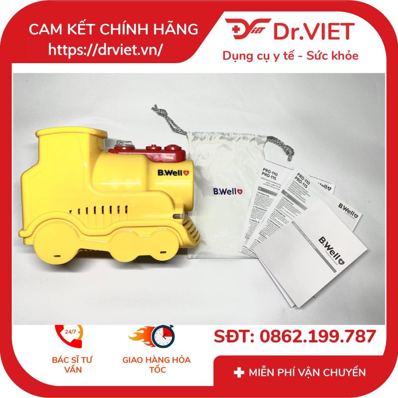Máy xông mũi họng B.Well Swiss PRO-115 12 Máy xông mũi họng B.Well Swiss PRO-115