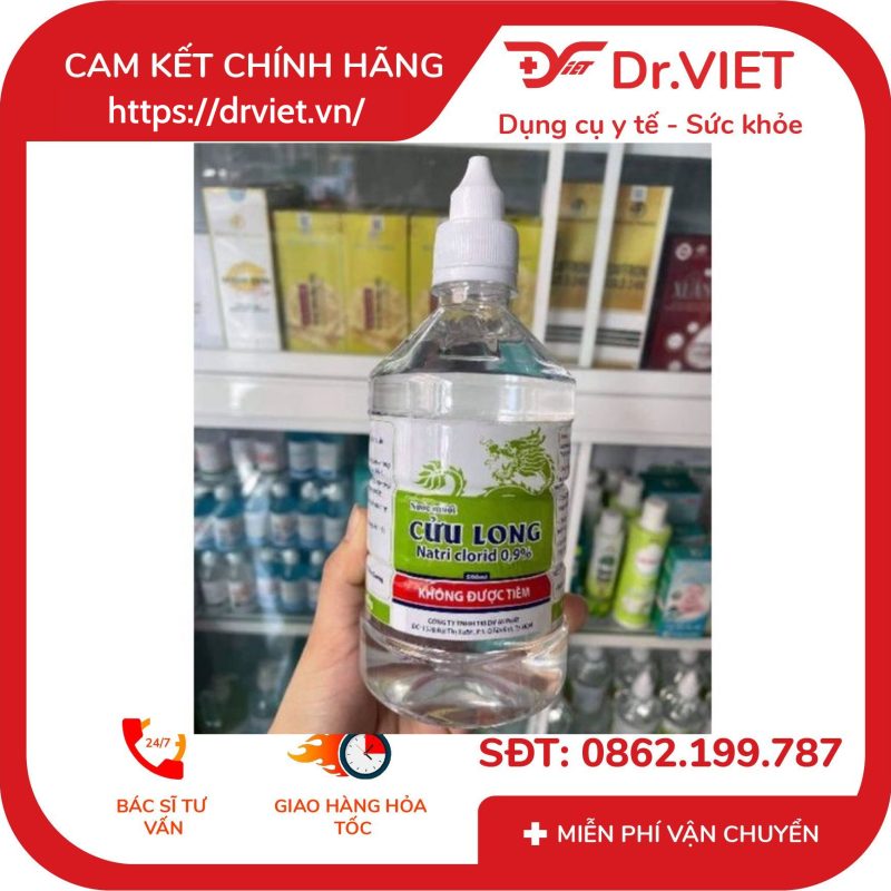 Nước muối Cửu Long giúp sát khuẩn, súc miệng 11 Nước muối Cửu Long giúp sát khuẩn, súc miệng