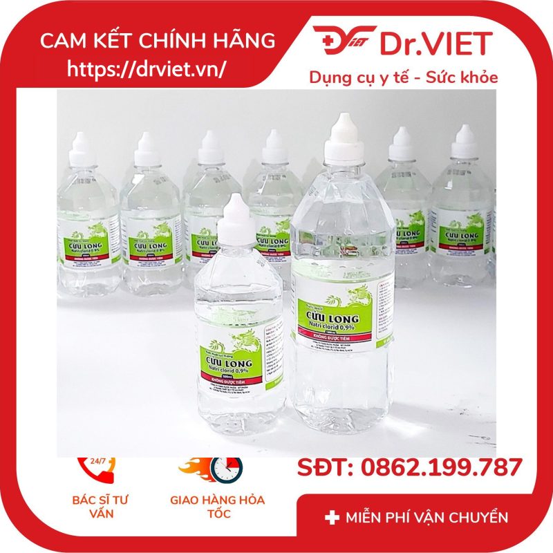 Nước muối Cửu Long giúp sát khuẩn, súc miệng 12 Nước muối Cửu Long giúp sát khuẩn, súc miệng