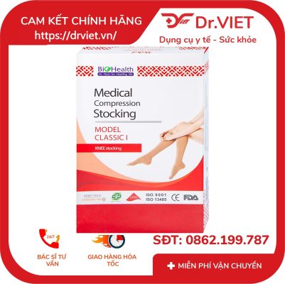 Vớ gối y khoa Biohealth Classic I