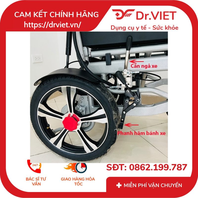 Xe lăn điện Lucass XE-802 (XE-110LA) 13 Xe lăn điện Lucass XE-802 (XE-110LA)