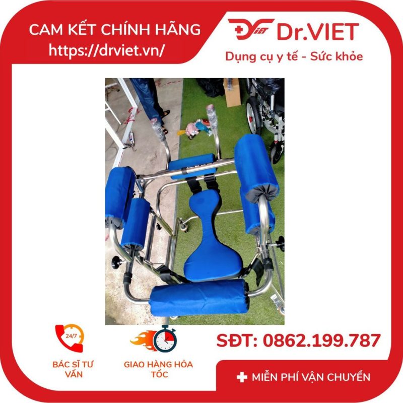 Khung đẩy bệnh nhân có ghế ngồi TAJERMY-TJM-KD01 10 Khung đẩy bệnh nhân có ghế ngồi TAJERMY-TJM-KD01