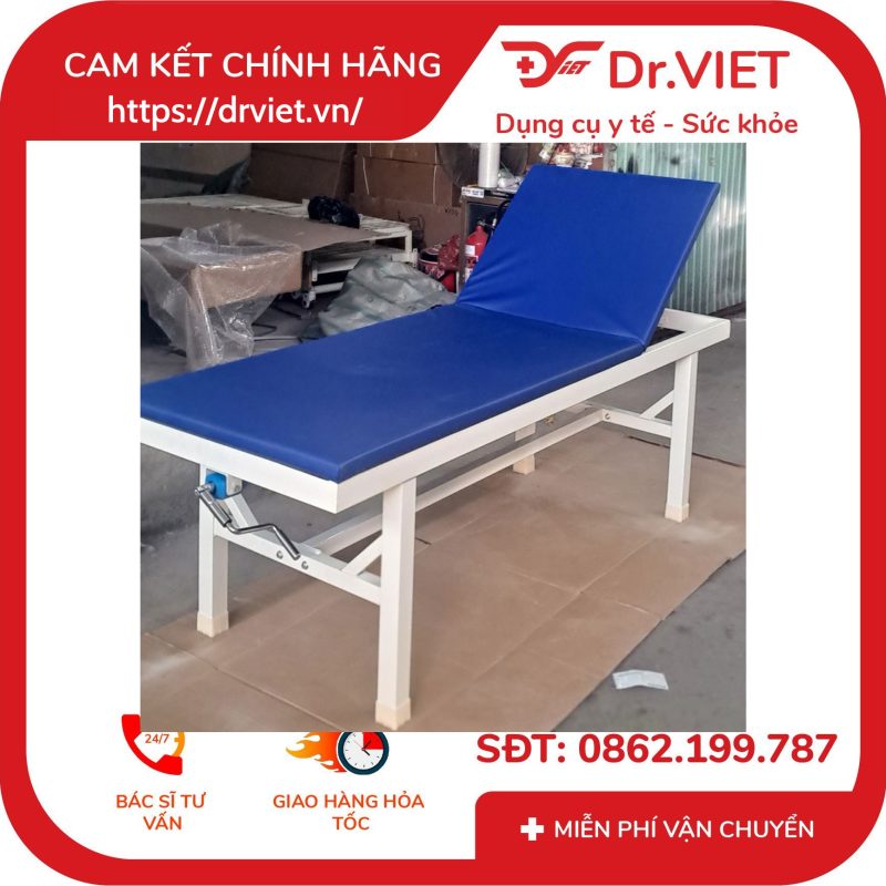 Bàn khám bệnh Tajermy tay quay A02-II