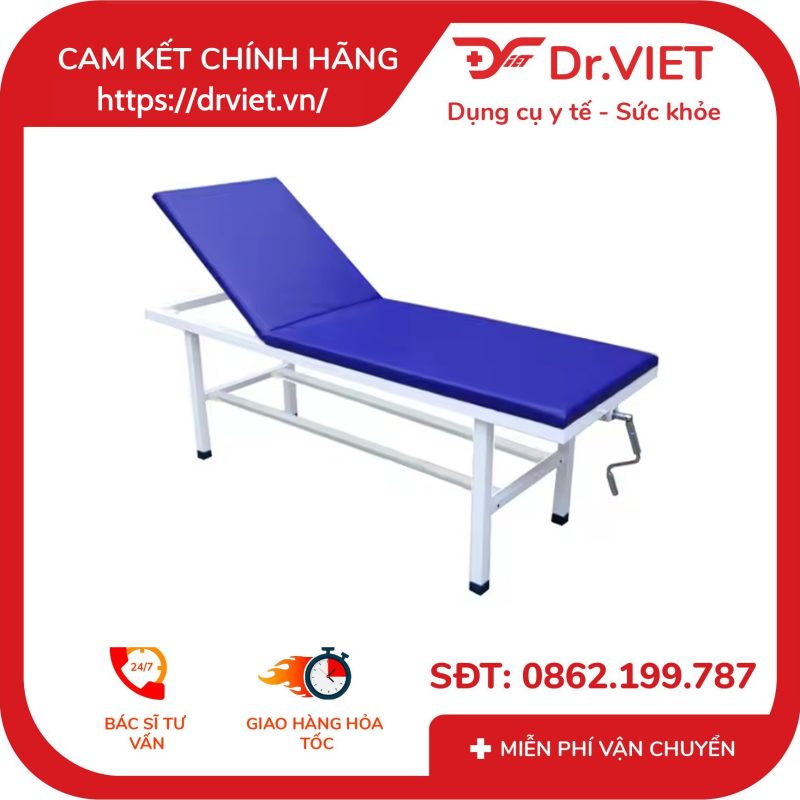 Alternative view of Bàn khám bệnh Tajermy tay quay A02-II