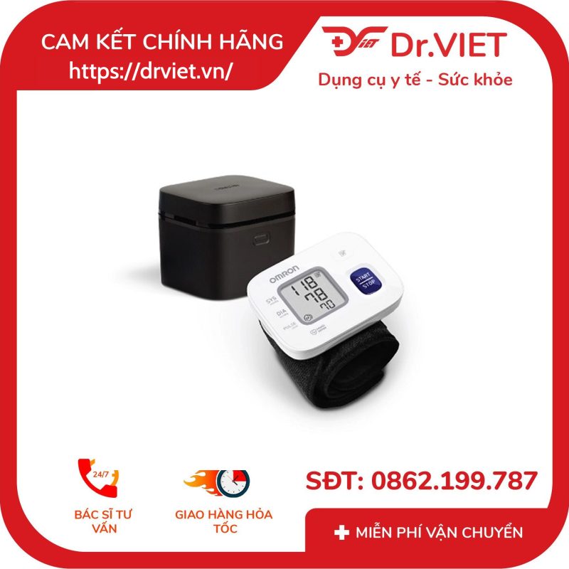 Máy đo huyết áp cổ tay Omron HEM-6161