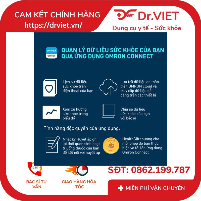 Máy đo huyết áp Omron HEM-7142T2