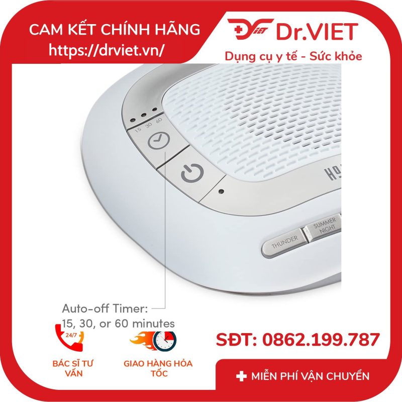 Máy ru ngủ âm thanh trắng Homedics SS-2025