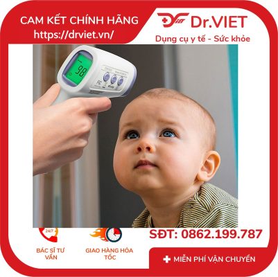 Nhiệt kế hồng Ngoại không tiếp xúc USA chứng nhận FDA Hoa Kỳ HoMedics TIE-240 12 Nhiệt kế hồng Ngoại không tiếp xúc USA chứng nhận FDA Hoa Kỳ HoMedics TIE-240