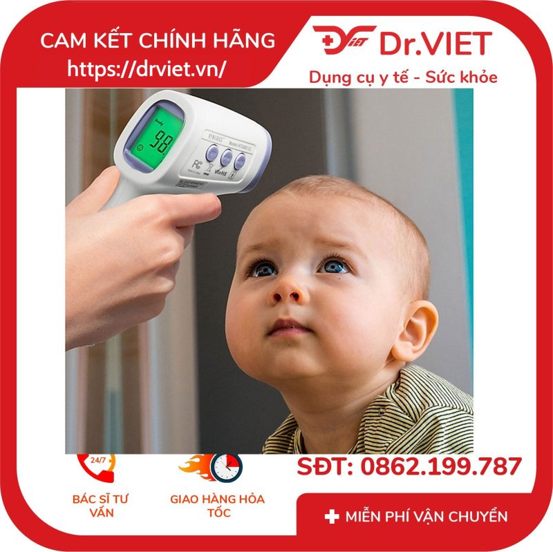 Nhiệt kế hồng ngoại không tiếp xúc chứng nhận FDA Hoa Kỳ HoMedics TIE-240